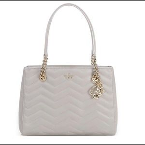 Kate Spade reese park courtnee leather tote large